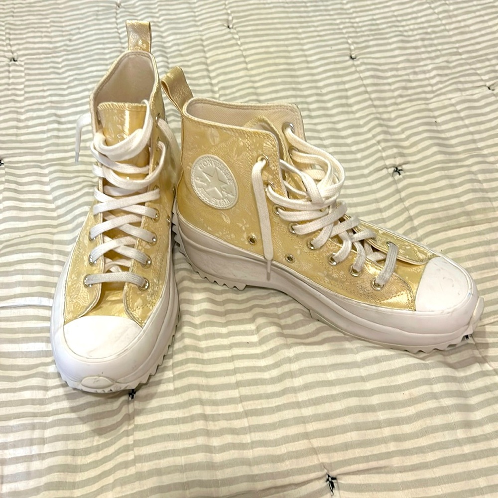 Converse Run star platform trainers size 8 / 39